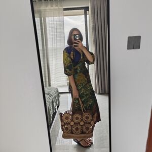 Floral Tote (Picnic/ Beach Bag)